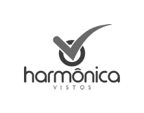 Criação da logo harmonica vistos